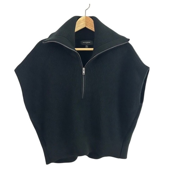 Banana Republic quarter zip vest. From Fall 2024 collection size large - Picture 2 of 11